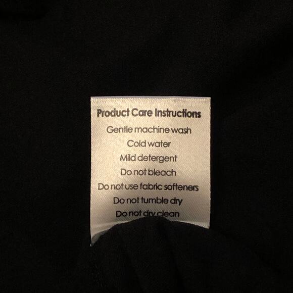 SParms Men’s Black High Neck Long Sleeve Sun Protection Body Warm Top Size XL - Picture 11 of 13